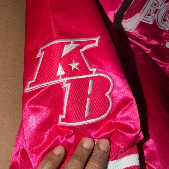Legend Pink Varsity Jacket - Picture 3 of 4